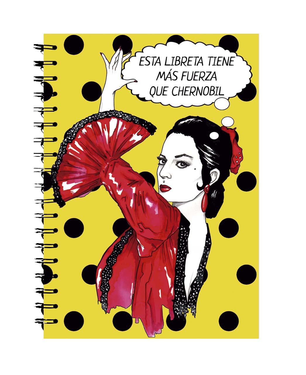 LIBRETA "ESTA LIBRETA TIENE MÁS FUERZA QUE CHERNÓBIL"