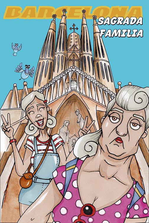 <b>POSTAL BARCELONA SAGRADA FAMILIA</b>