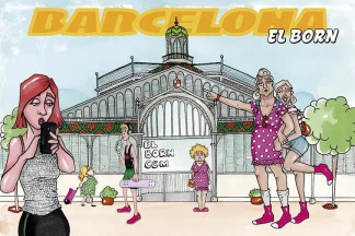 <b>POSTAL BARCELONA EL BORN</b>